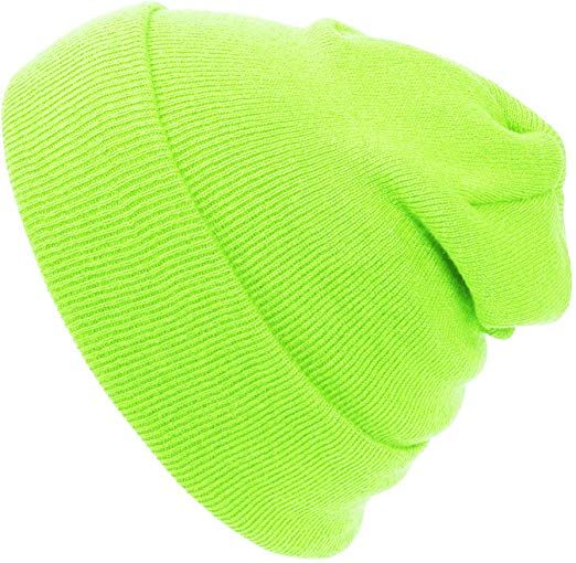 cap911 2040usa unisex plain 12 inch long beanie many colors
