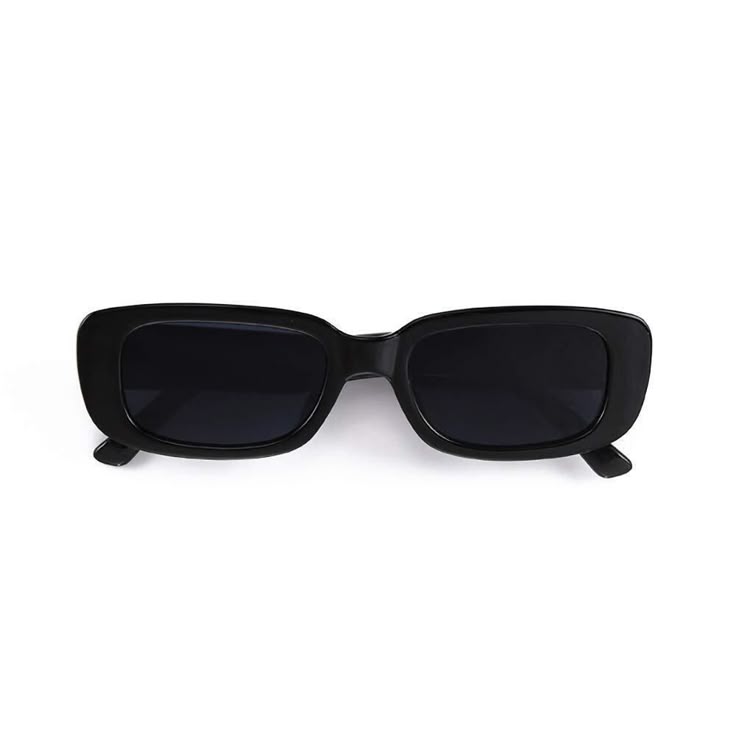 rectangle sunglasses for women men fashion trendy chunky frame 90s rectangle